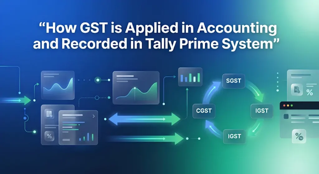 How GST is Applied in Accounting and Recorded in Tally Prime System