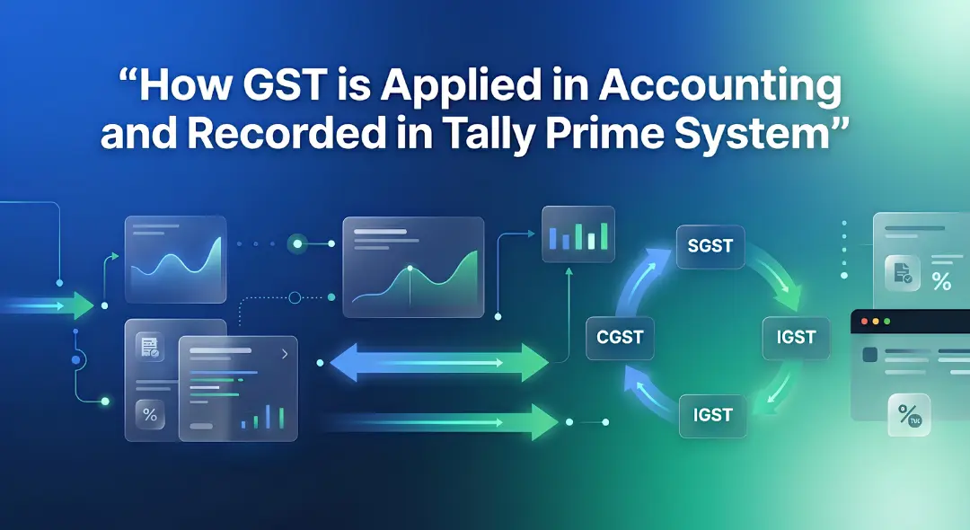 How GST is Applied in Accounting and Recorded in Tally Prime System
