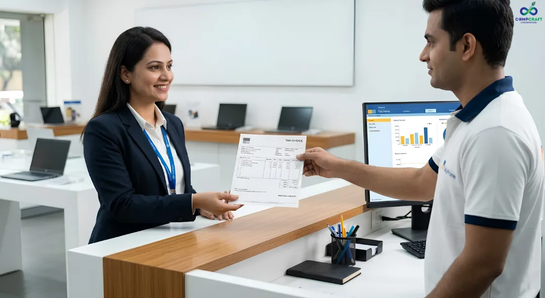 invoice example with GST bill in accounting